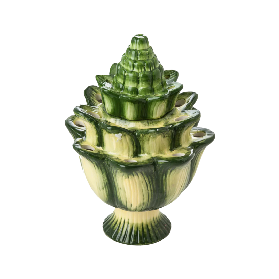 Large Green Artichoke Tulipiere