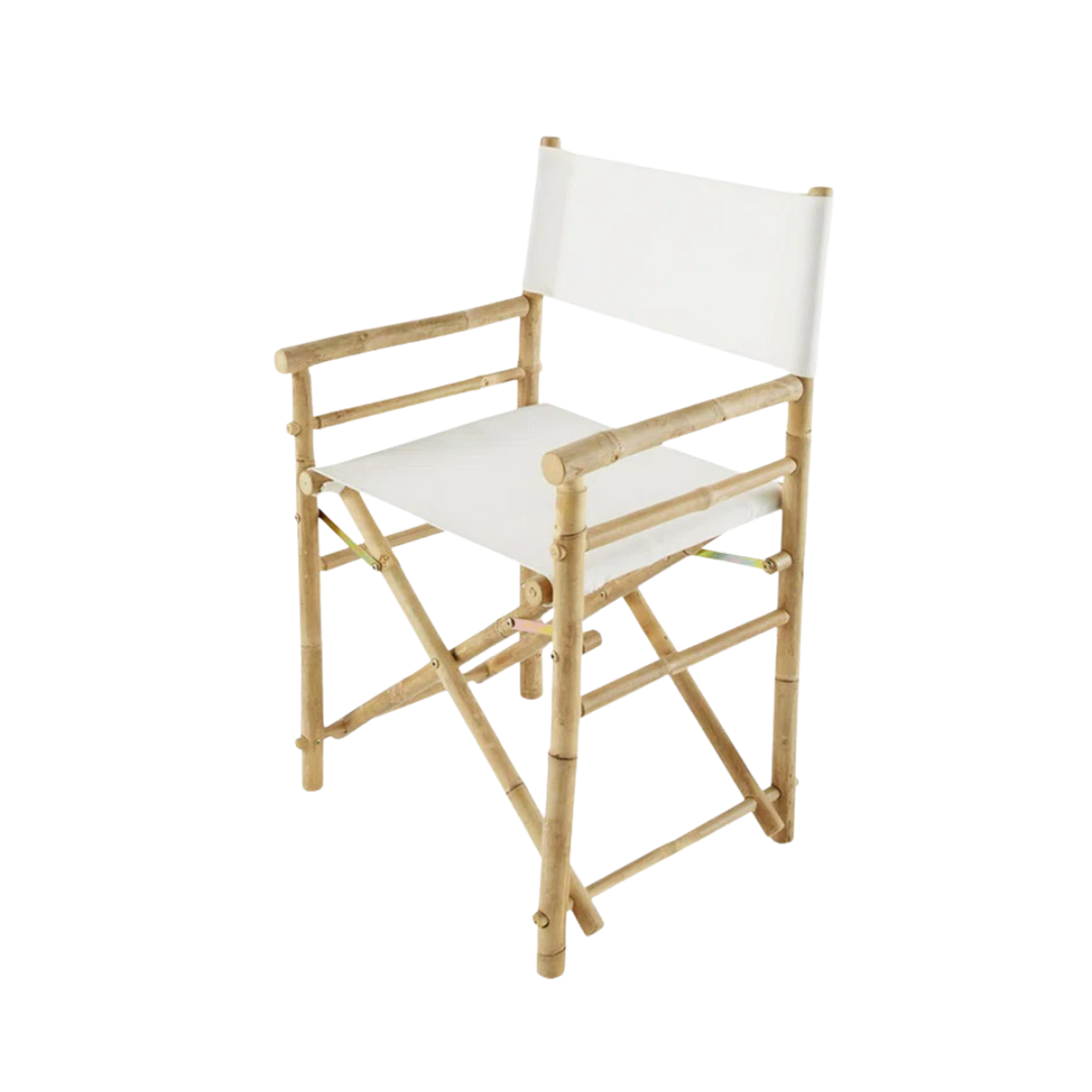 Folding Bamboo Director's Chairs