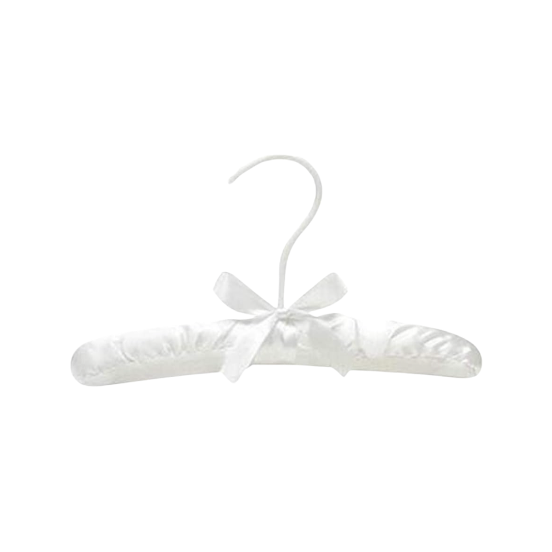 White Padded Baby Hangers