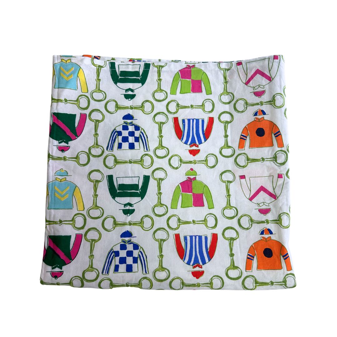 Pomegranate Inc Jockey Silk/Equestrian Square Tablecloth