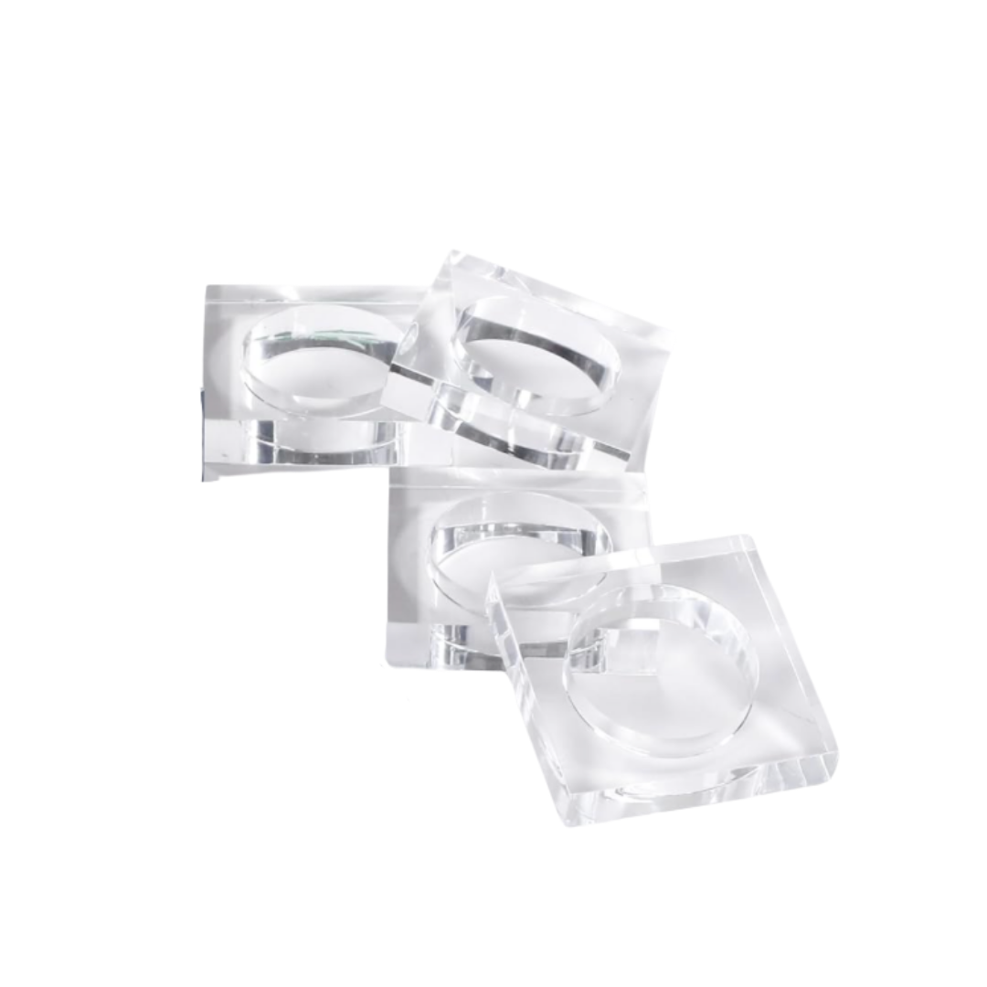 Square Acrylic Napkin Ring