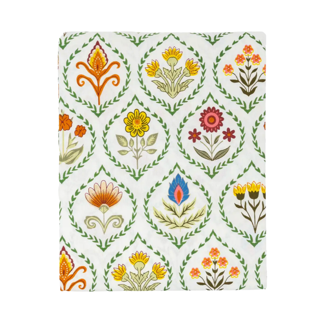 Modafleur Blooming Garden Multicolor Tablecloth