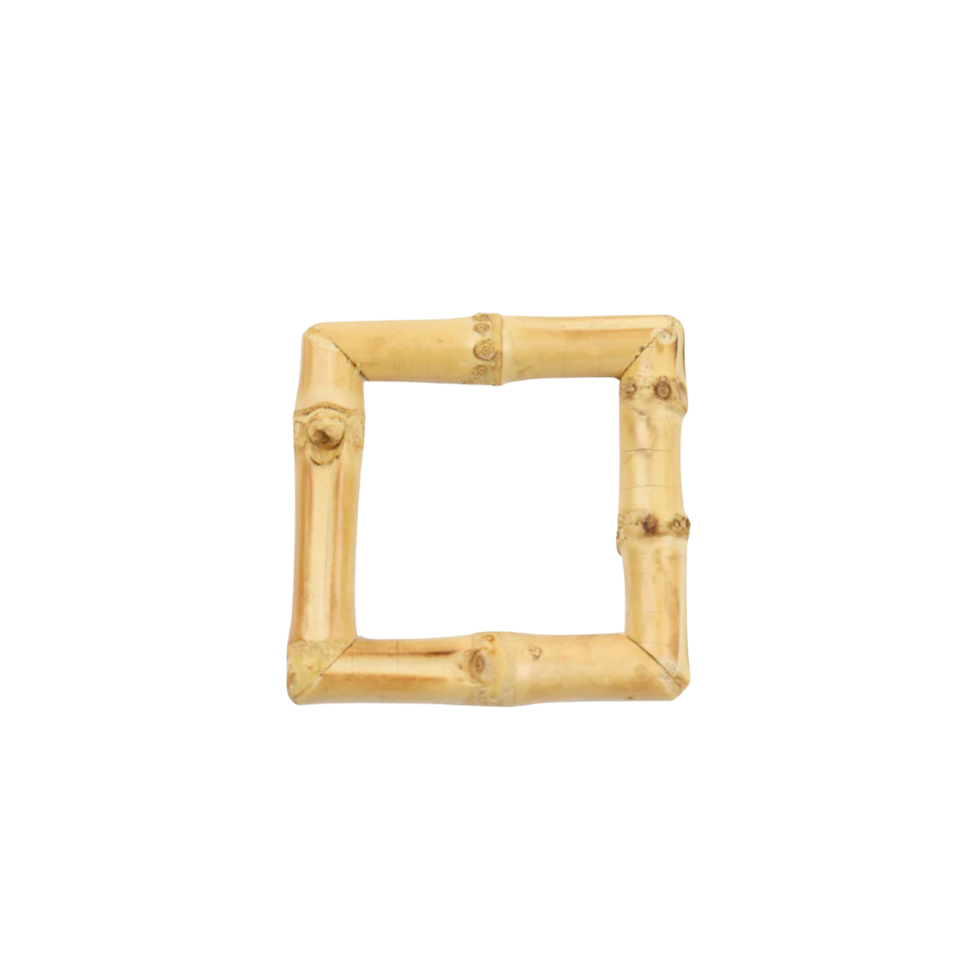 Square Faux Bamboo Napkin Ring