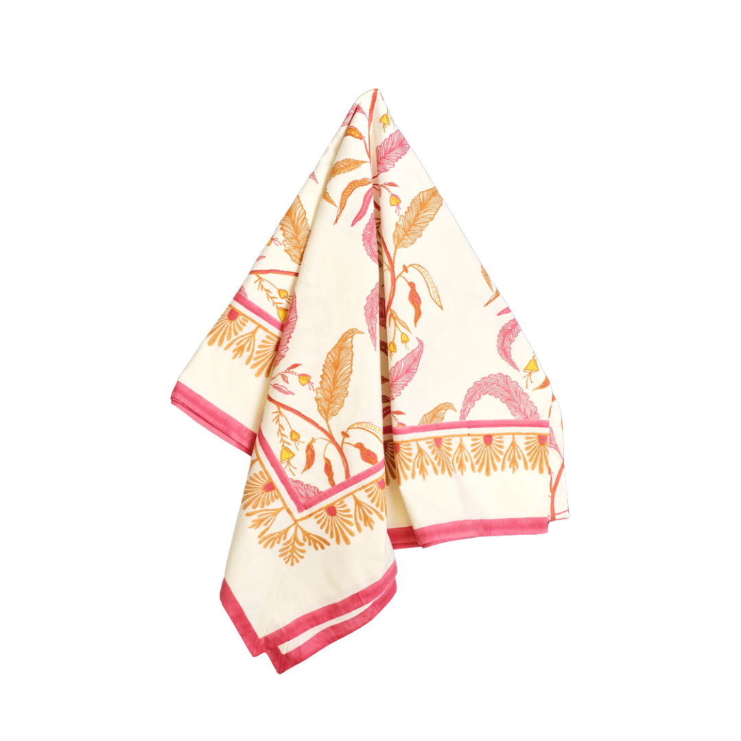 Maison Venu Tuileries Palm Beach Tablecloth