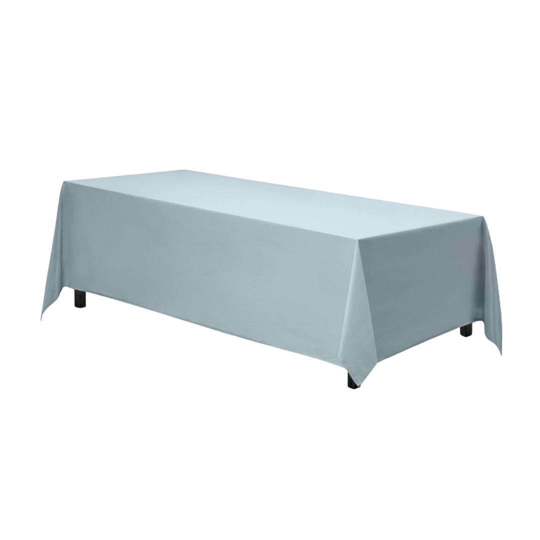 Light Blue Rectangular Tablecloth (large)