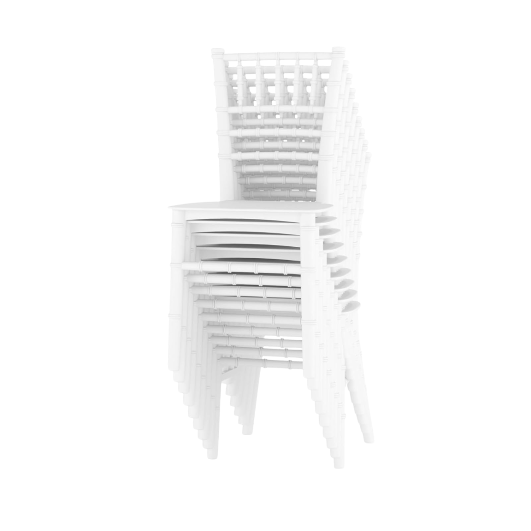Children's White Chivari Chair