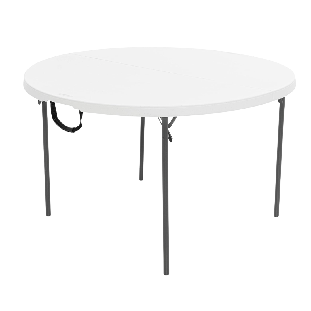 4 Foot Round Plastic Folding Table