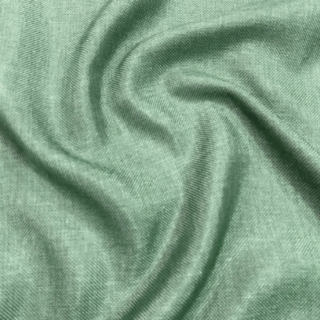 Burlap Texture Sage 108" Round Tablecloth
