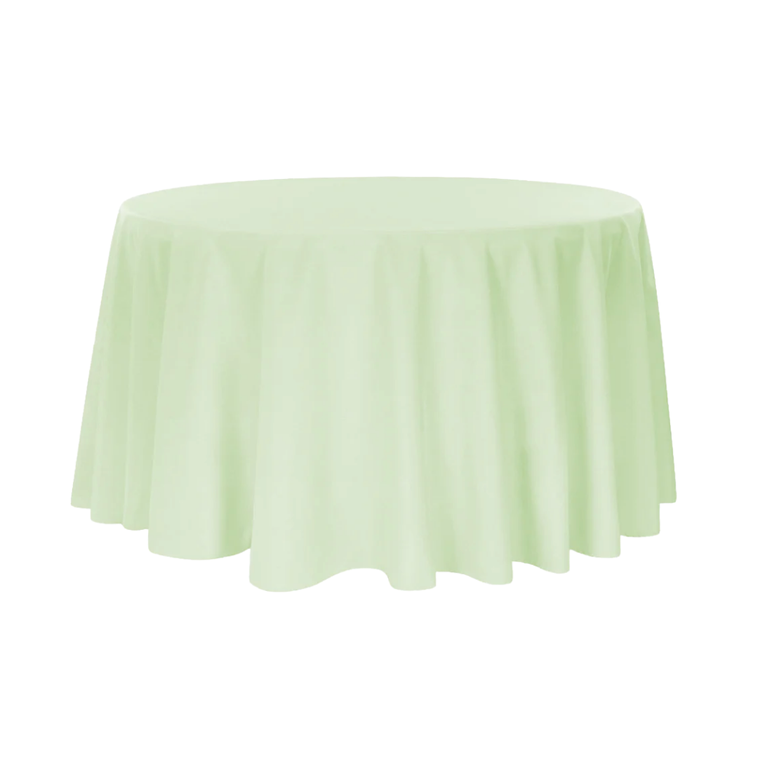 Sage Green Round Tablecloth