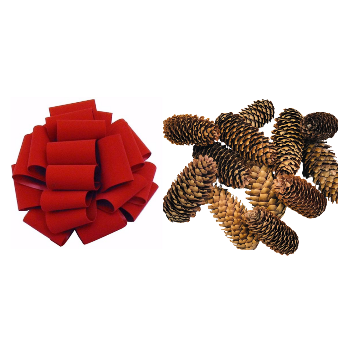 CHRISTMAS Mailbox Greenery Swag Decorated & Installed