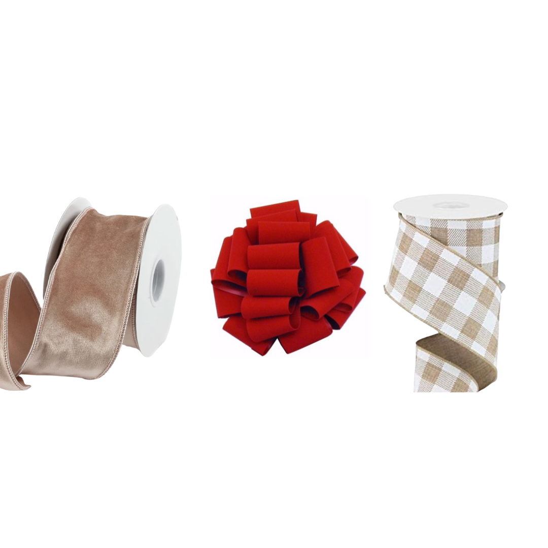 CHRISTMAS Faux Magnolia and Evergreen 24" Wreath