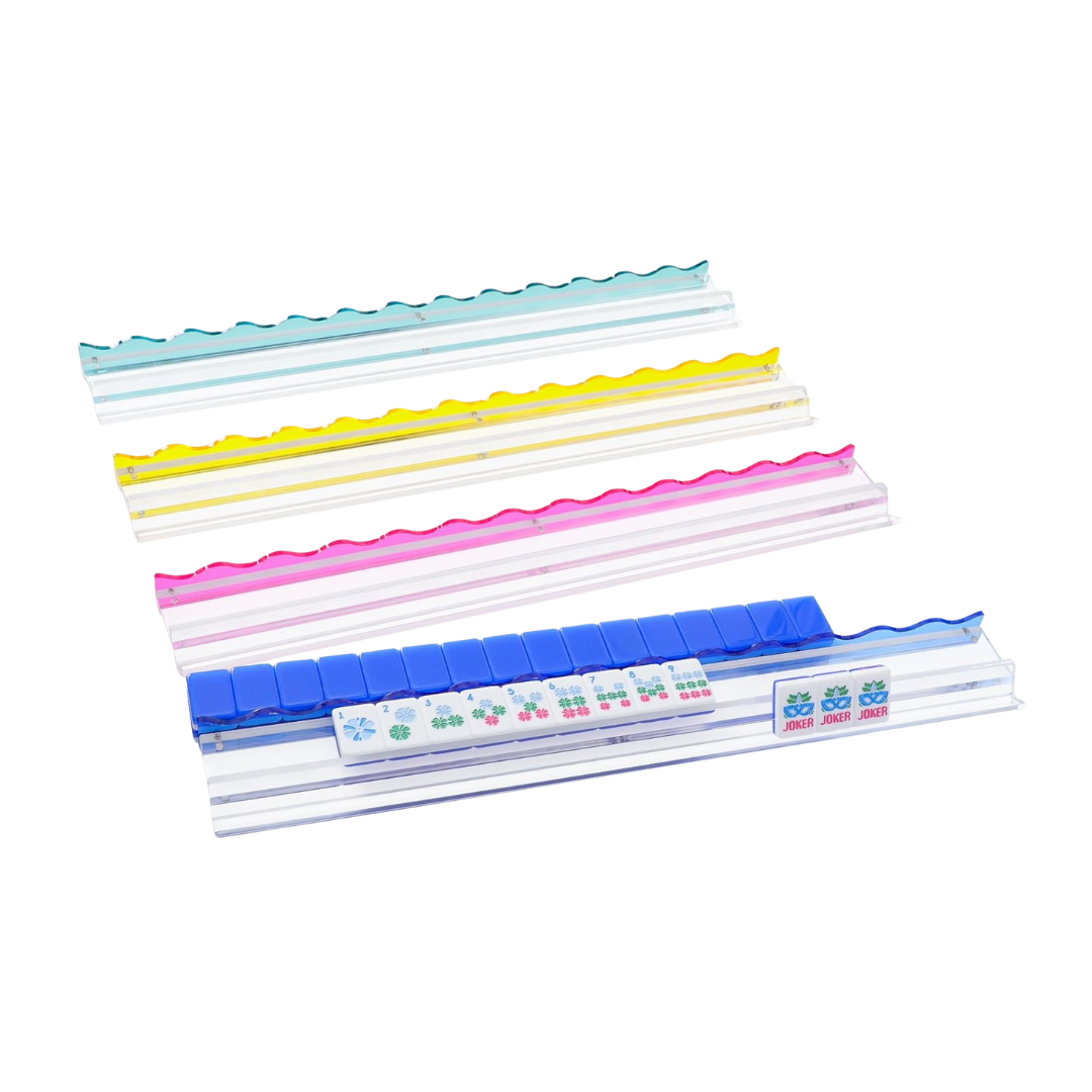 Colorful Scallop Mahjong Racks