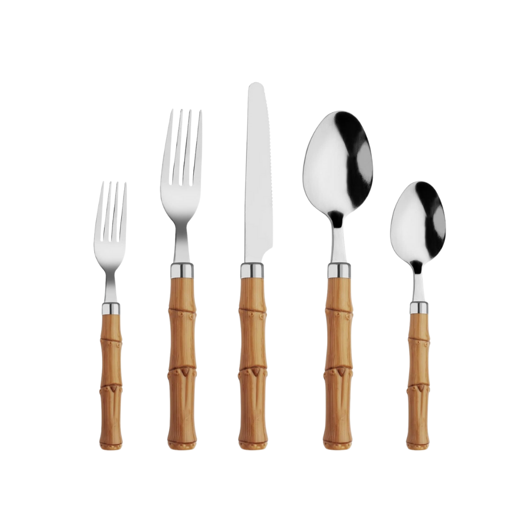 Bamboo Flatware Set