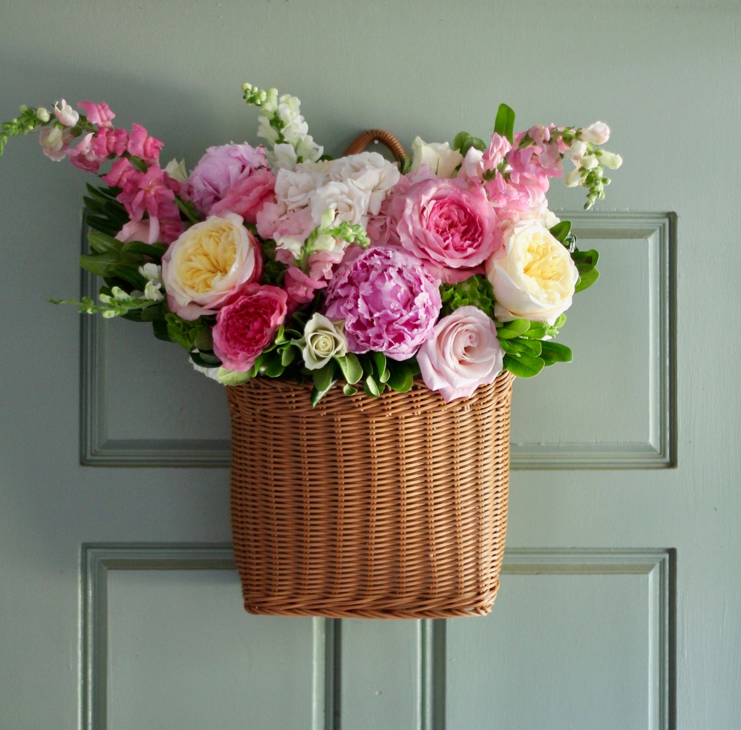 Woven Hanging Door Basket