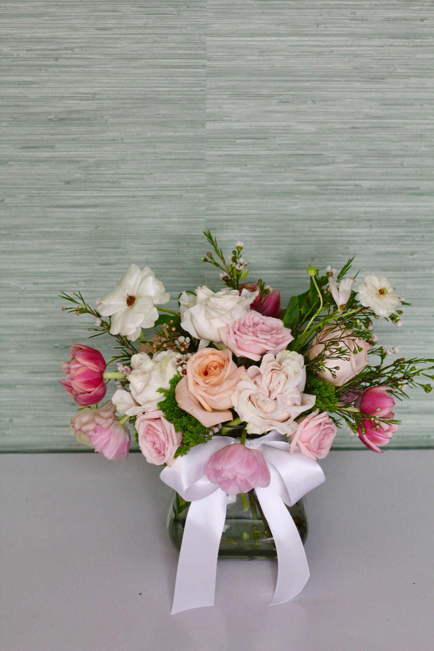 Large Square Vase Arrangement, Mother's Day Pre-Order