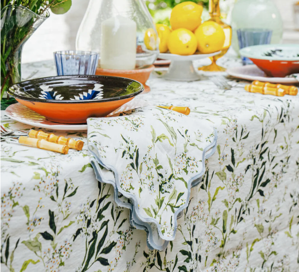 Inslee Faris Claiborne Rectangle Tablecloth