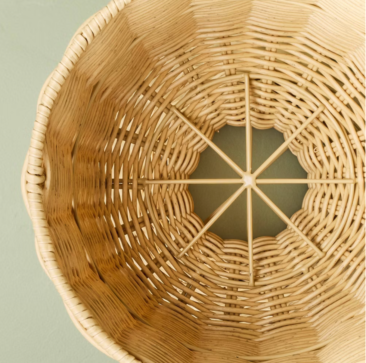 Woven Reversible Planter Basket