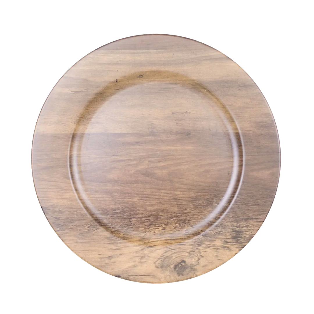 Natural Wood Look Charger