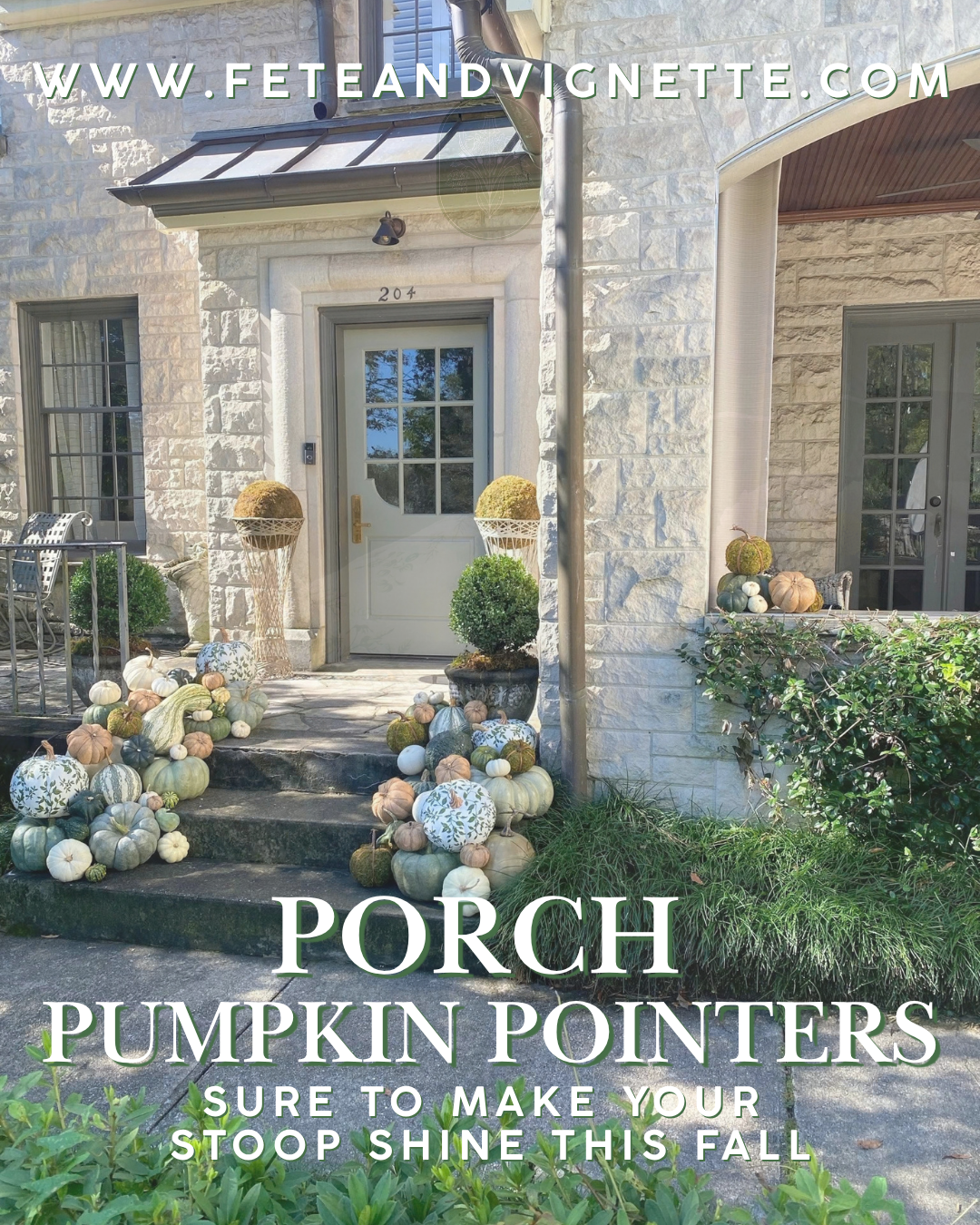 Porch Pumpkin Pointers