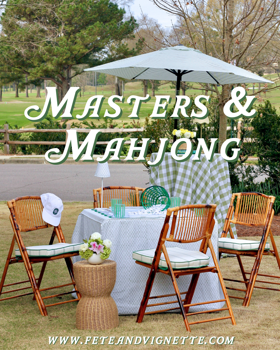 How To Host A Masters Inspired Mahjong Party