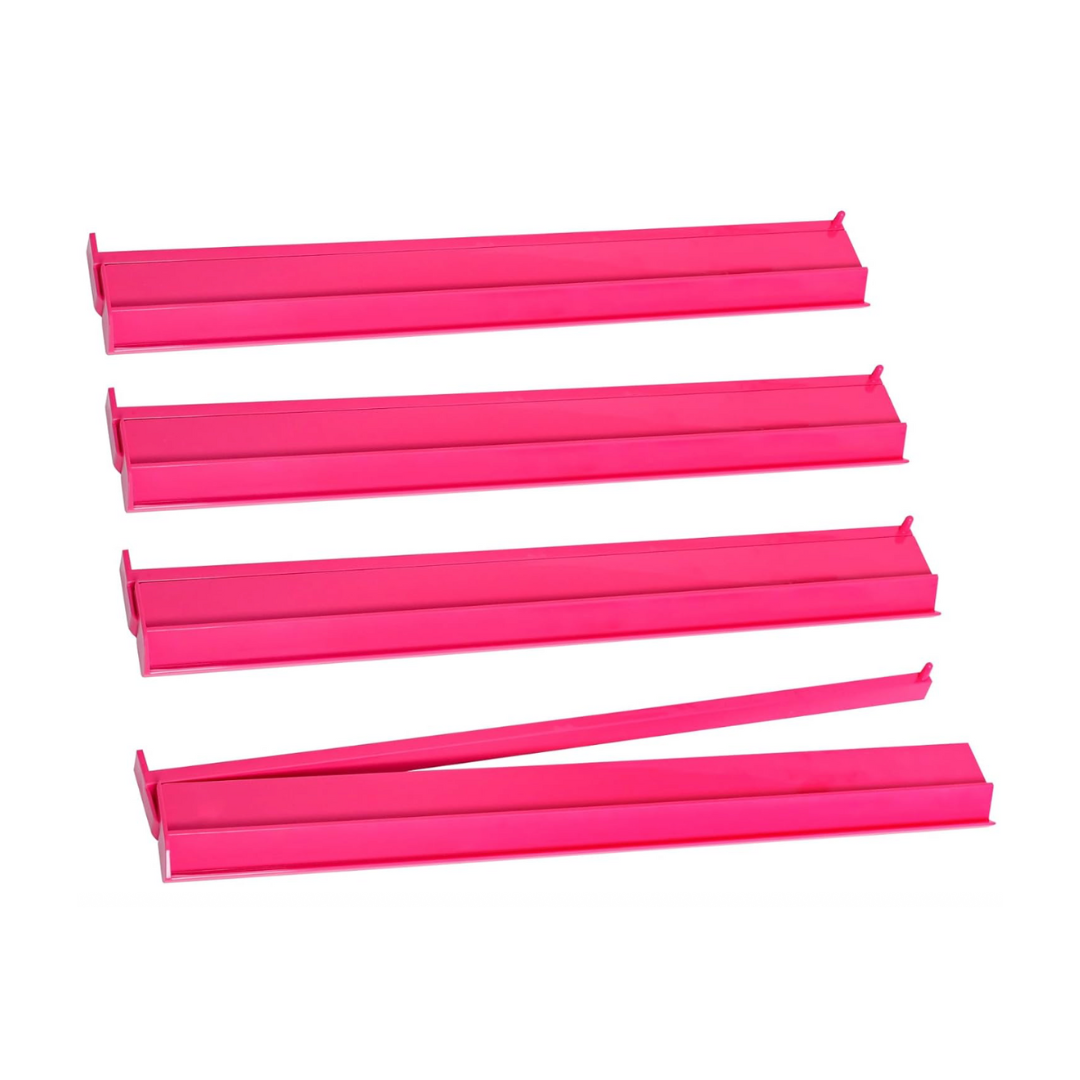 Pink Acrylic Mahjong Rack/Pusher