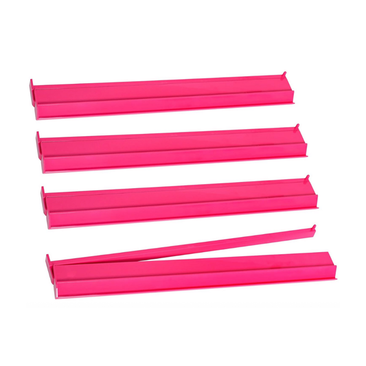 Pink Acrylic Mahjong Rack/Pusher