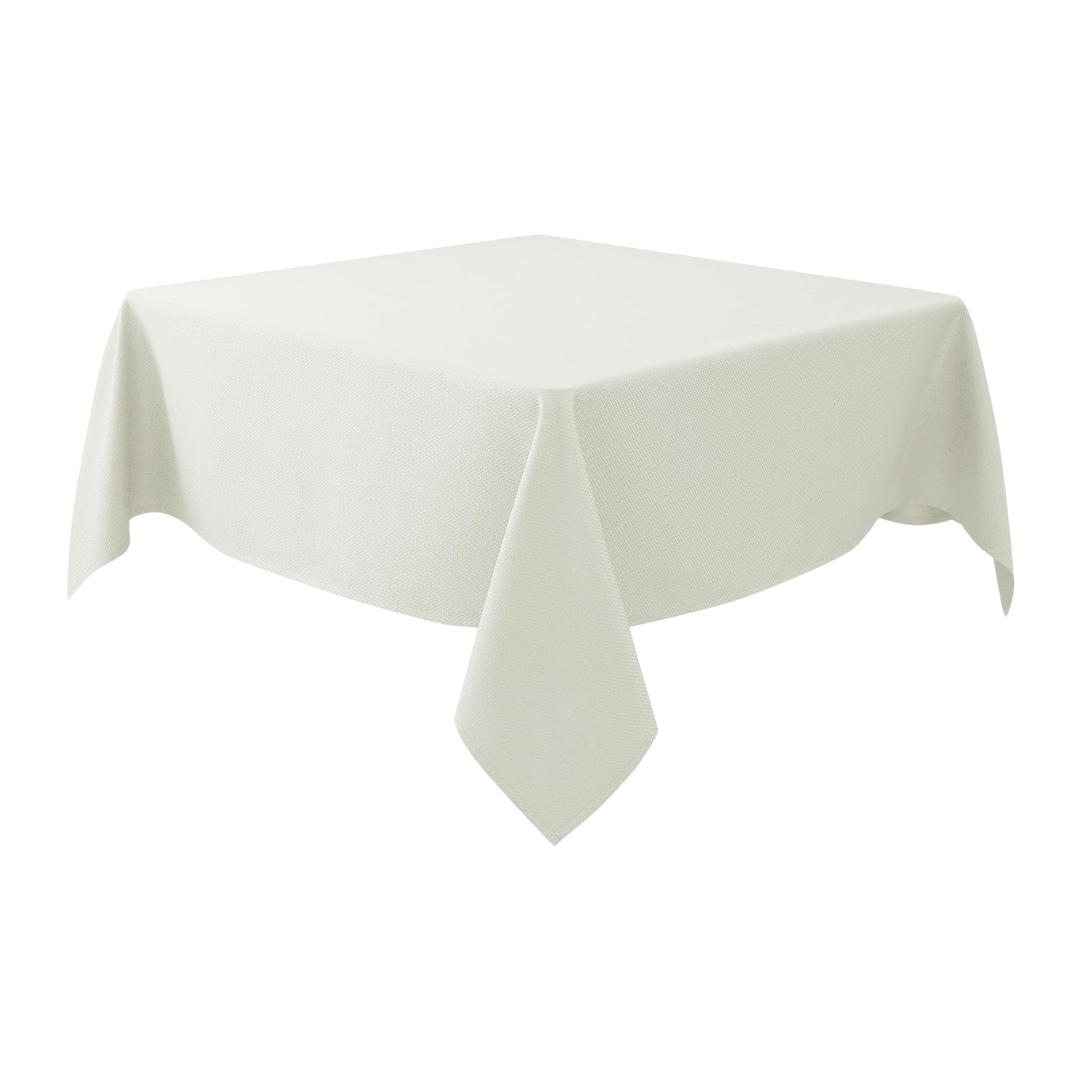 Ivory Square Tablecloth