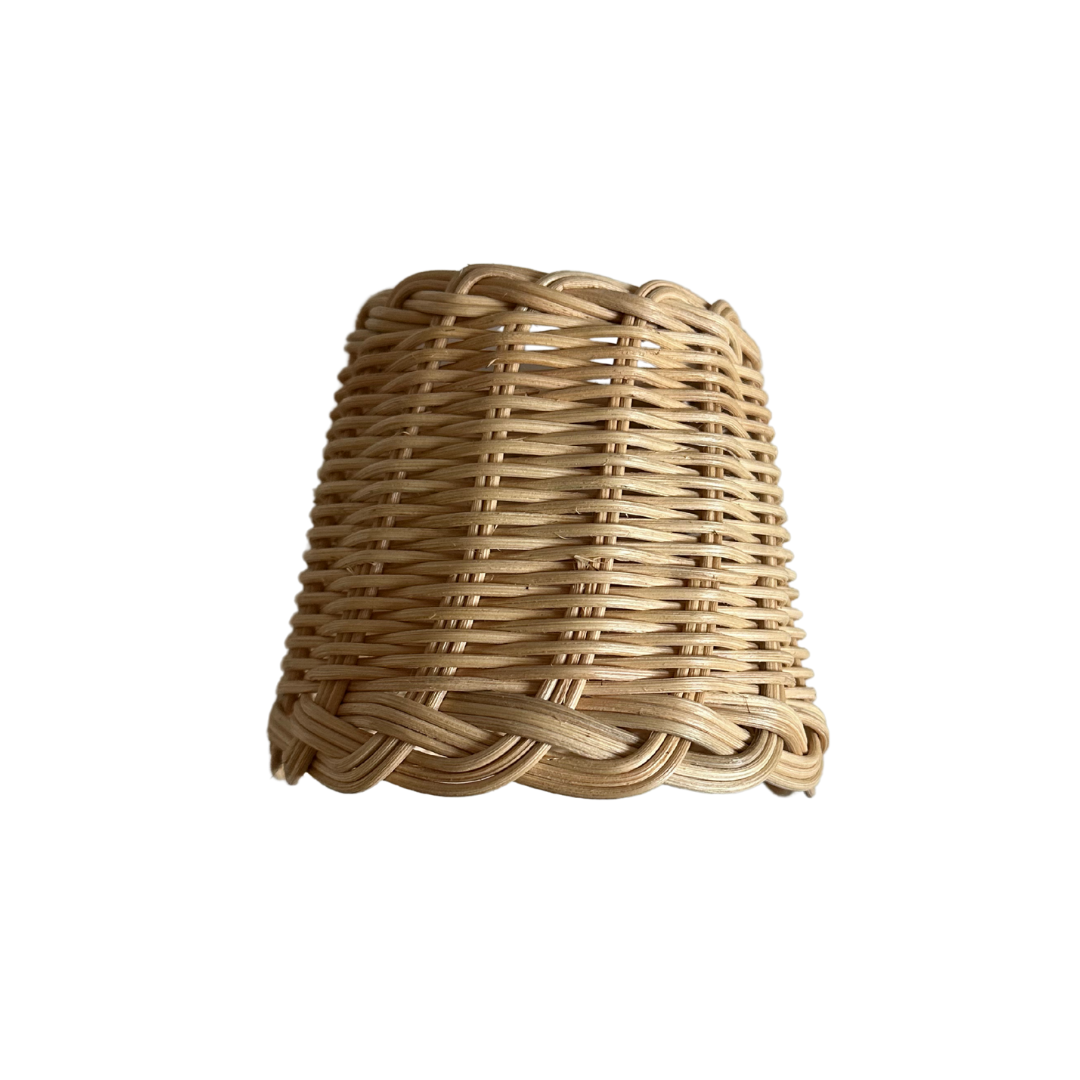 Amanda Lindroth Wicker Lampshade Cover