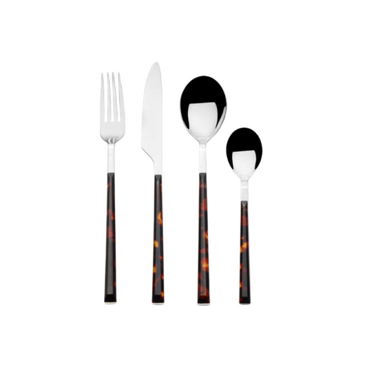 Mikasa Tortoise Flatware Set