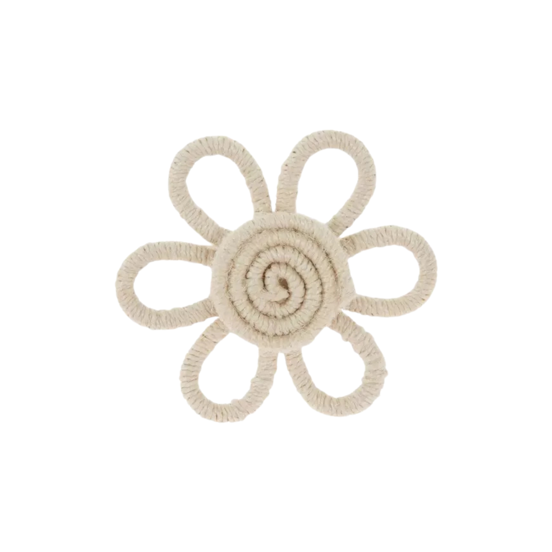 Jute Flower Napkin Ring