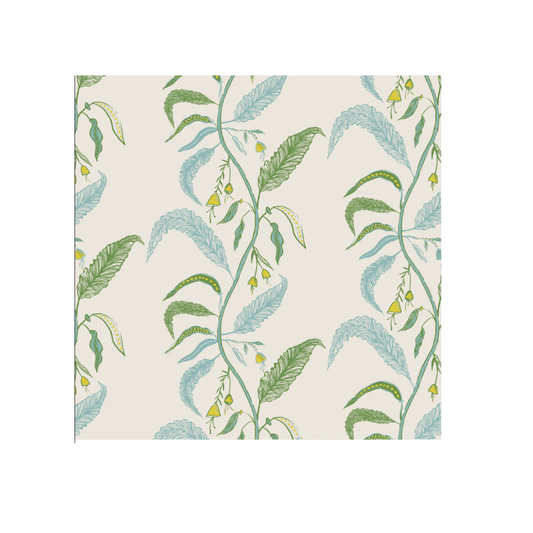 Maison Venu Tuileries Rectangle Tablecloth in Garden