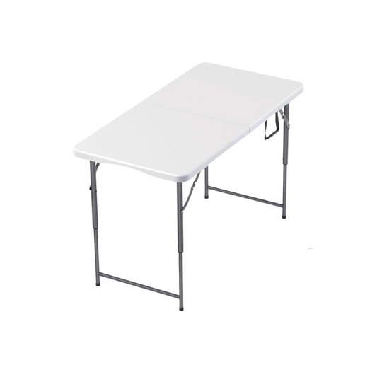 4 Foot Adjustable Height Folding Table (Pair with Children's Chairs)