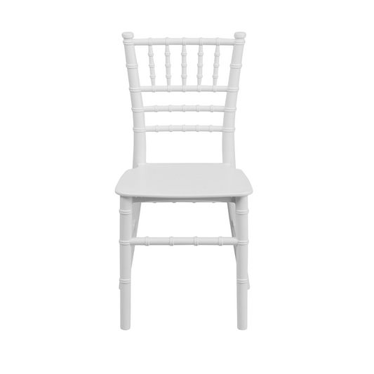 Children's White Chivari Chair