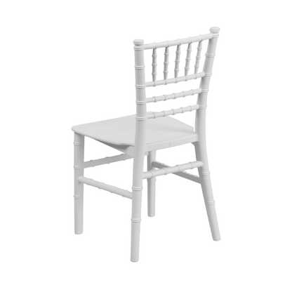 Children's White Chivari Chair