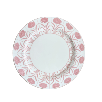 Pink Marigold Dinner Plate