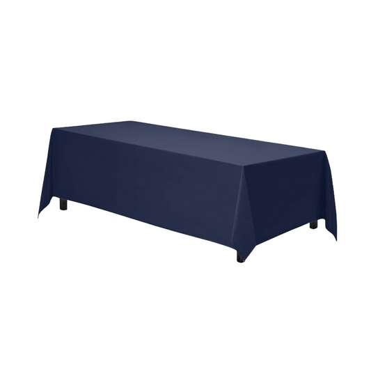 Navy Blue 90"x132" Tablecloth