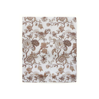 Willamere Chestnut Floral Rectangle Tablecloth