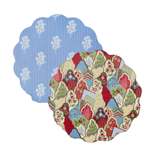 Tuckernuck Reversible Americana & Rain Stripe Placemats