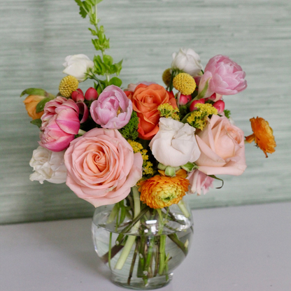 THANKSGIVING Small Clear Ruffle Arrangement