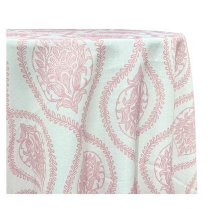 Dusty Rose Mayfair Rectangular Tablecloth