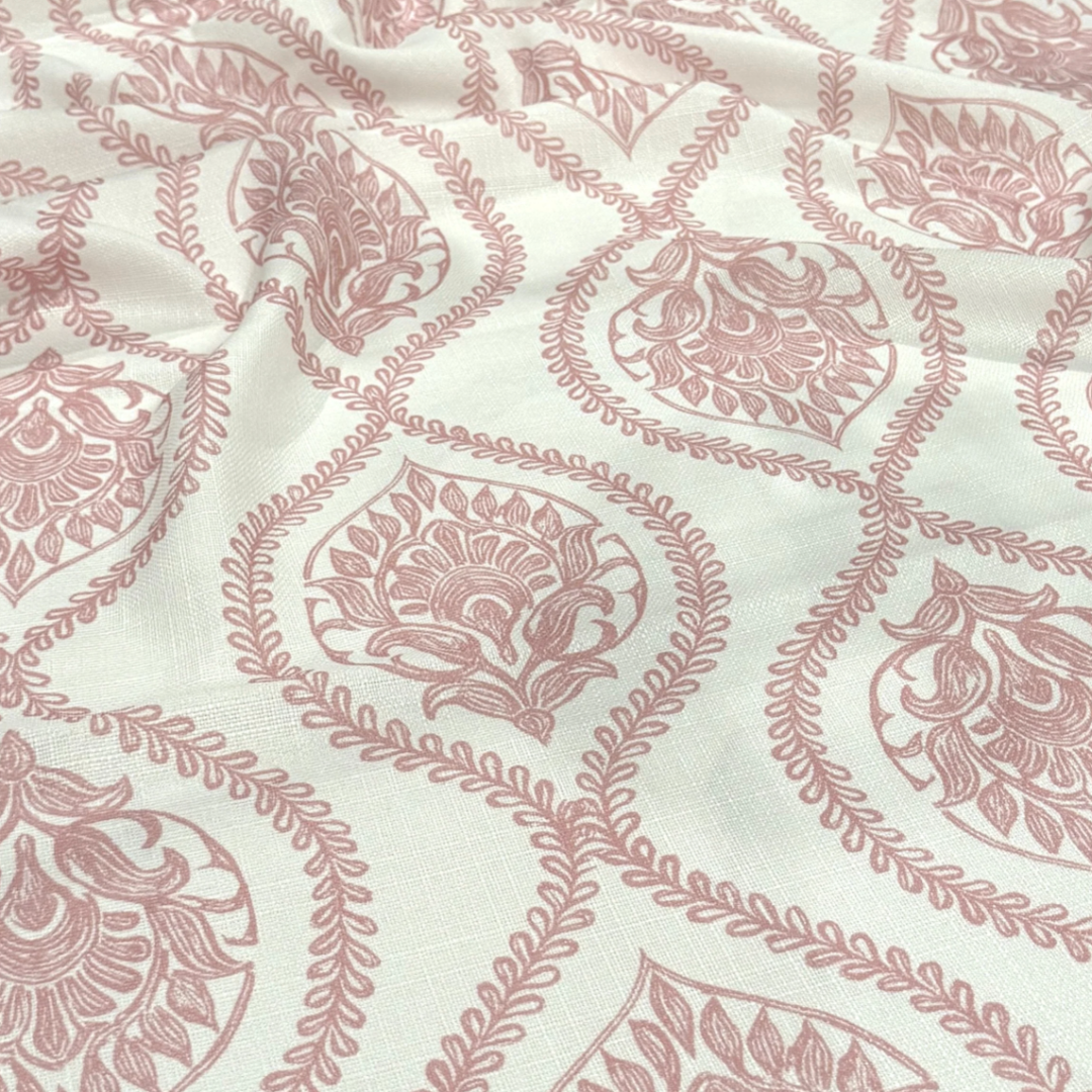 Dusty Rose Mayfair Rectangular Tablecloth