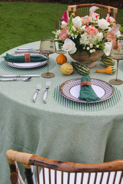 THANKSGIVING Large Metallic Footed Compote Arrangement