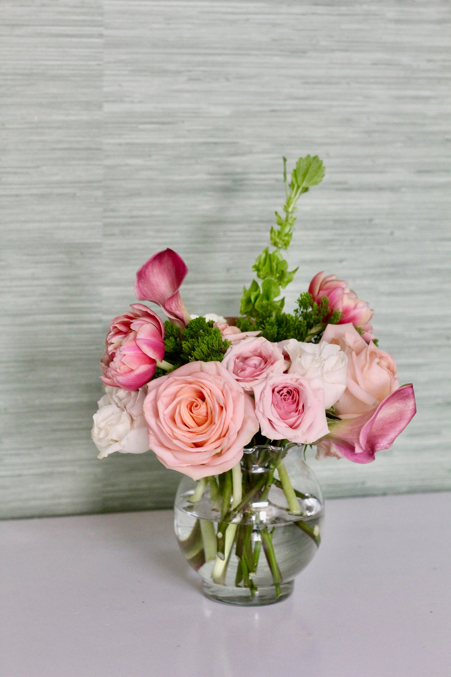 THANKSGIVING Small Clear Ruffle Arrangement