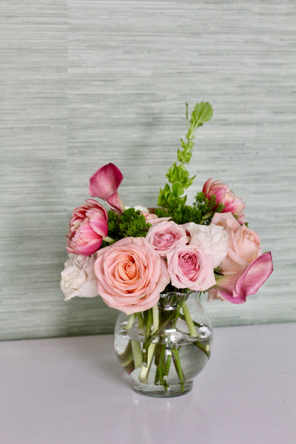 THANKSGIVING Small Clear Ruffle Arrangement