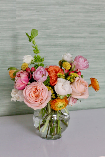 THANKSGIVING Small Clear Ruffle Arrangement