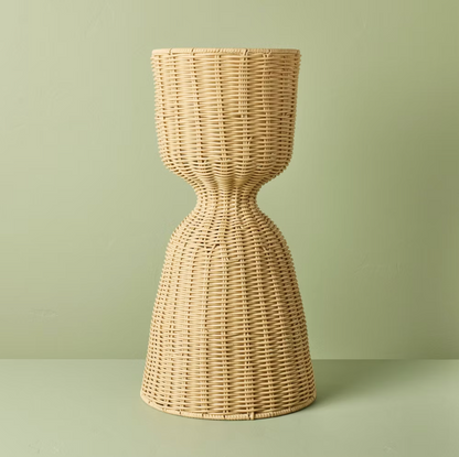 Woven Reversible Planter Basket