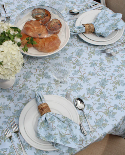 Willamere Blue Hyacinth Rectangle Tablecloth