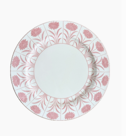 Pink Marigold Dinner Plate