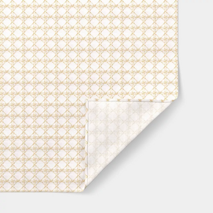 Khaki Lattice Rectangular Tablecloth