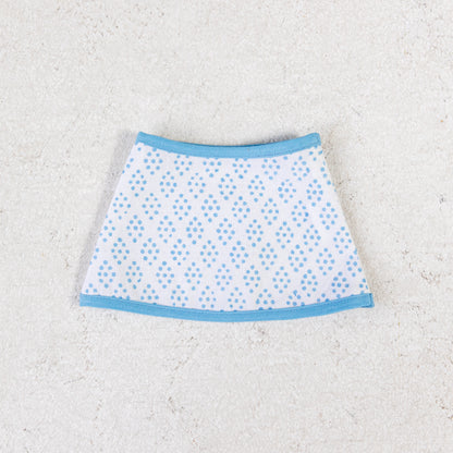 Rechargeable Table Lamp Shade: Dottie in Blue